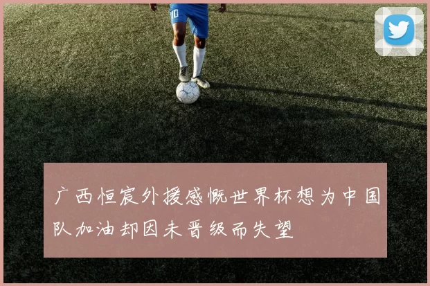 广西恒宸外援感慨世界杯想为中国队加油却因未晋级而失望